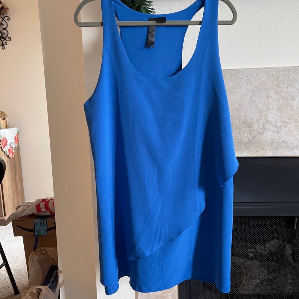 Blue dress